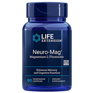 뉴로-메그® 마그네슘 L-트레오네이트, 90 베지캡슐