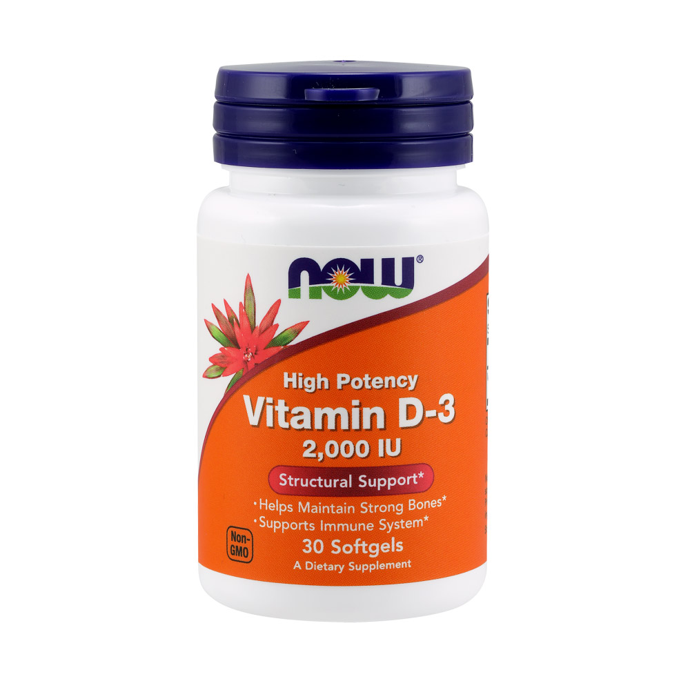 Vitamin D-3 2,000 IU - 30 Softgels