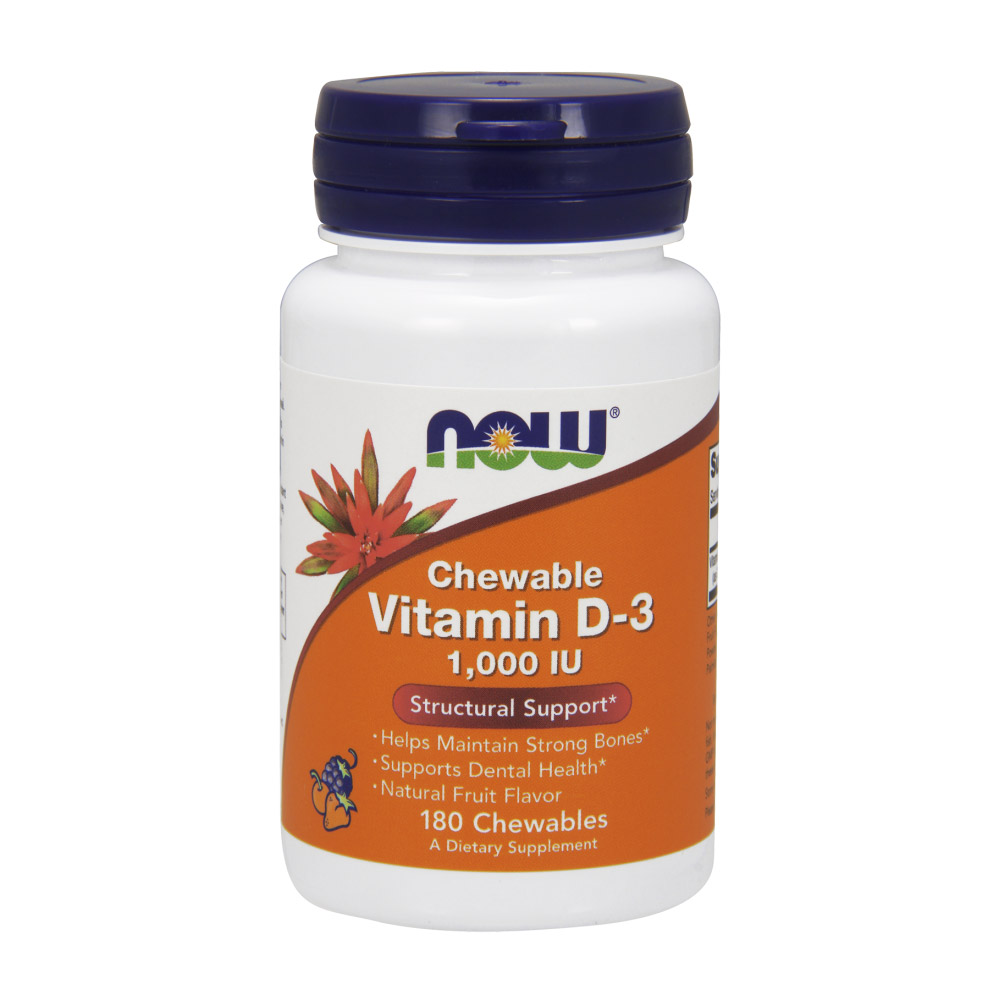 Vitamin D-3 1,000 IU - 180 Chewables