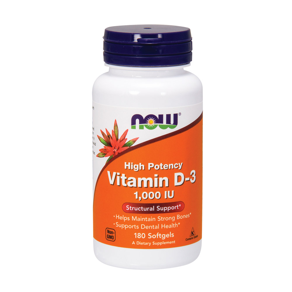 Vitamin D-3 1,000 IU - 360 Softgels