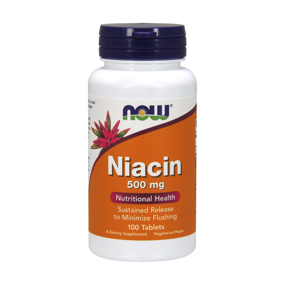 Niacin 500 mg - 100 Tablets