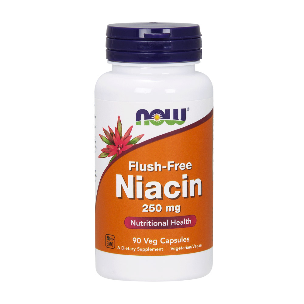 Flush-Free Niacin 250 mg - 180 Veg Capsules