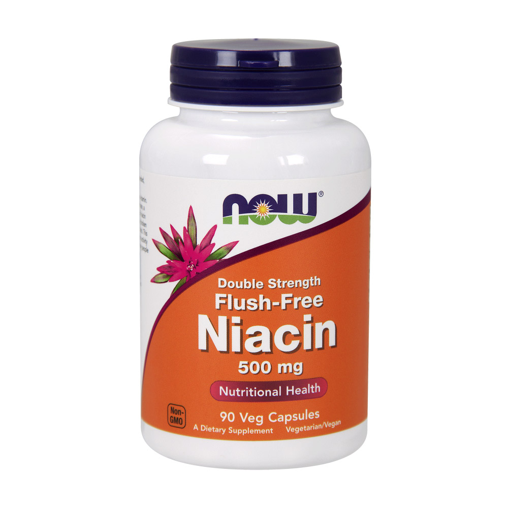 Flush-Free Niacin 500 mg - 180 Veg Capsules