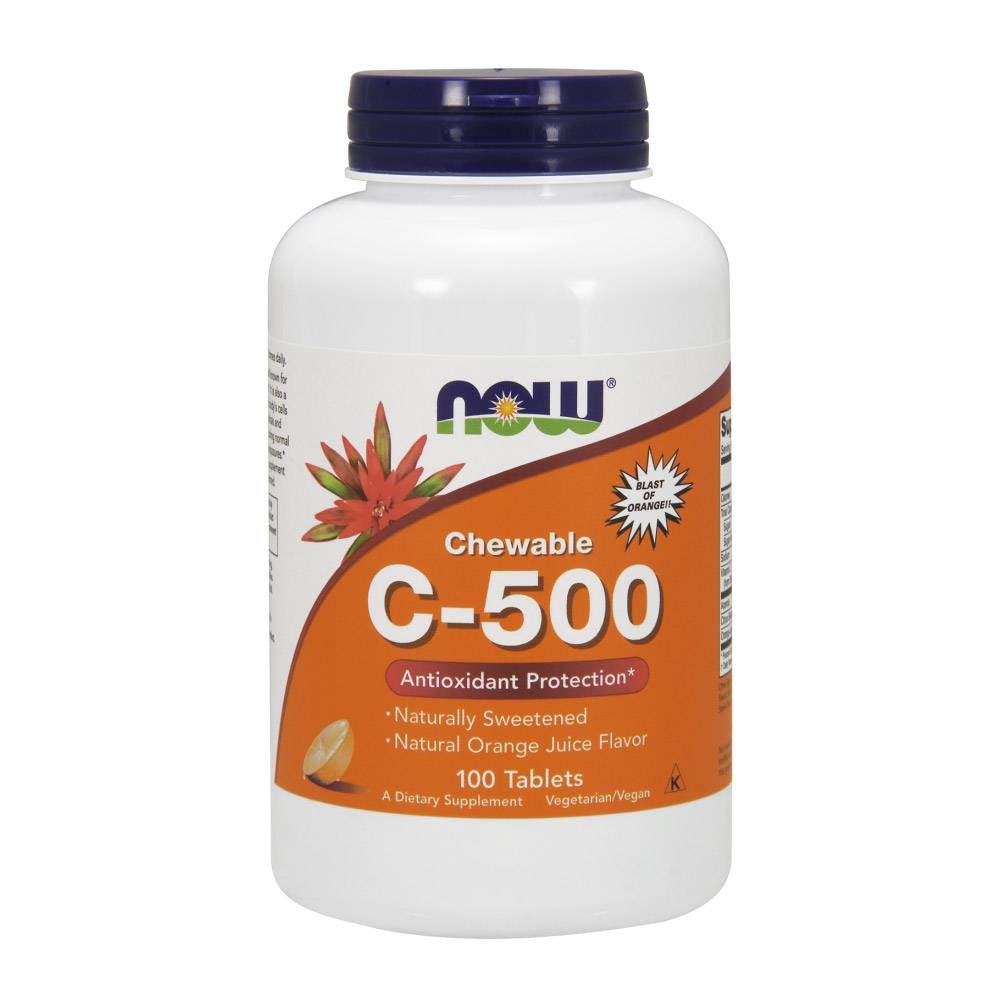 Vitamin C-500 Orange Chewable - 100 Lozenges