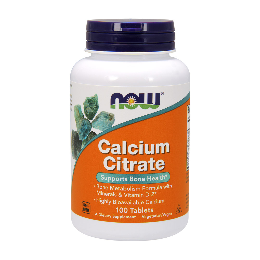 Calcium Citrate - 100 Tablets