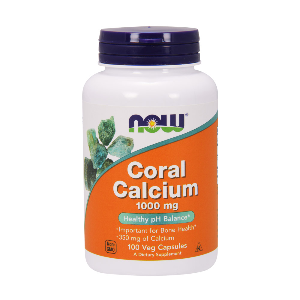 Coral Calcium 1,000 mg - 100 Veg Capsules