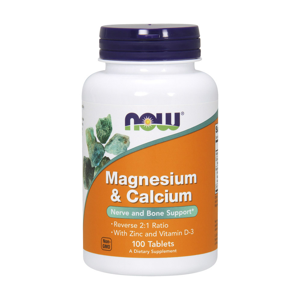 Magnesium & Calcium - 100 Tablets