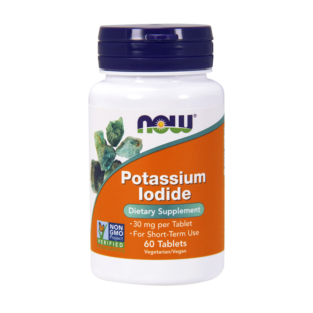 Potassium Iodide 30 mg - 60 Tablets
