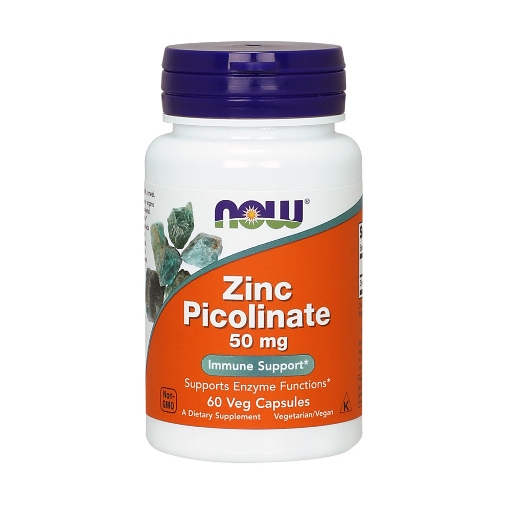 Zinc Picolinate 50 mg - 120 Veg Capsules