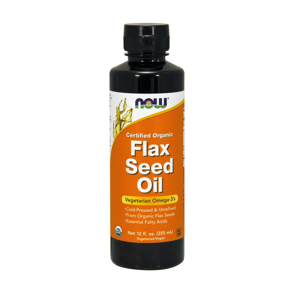 Flax Seed Oil, Certified Organic - 24 fl. oz.