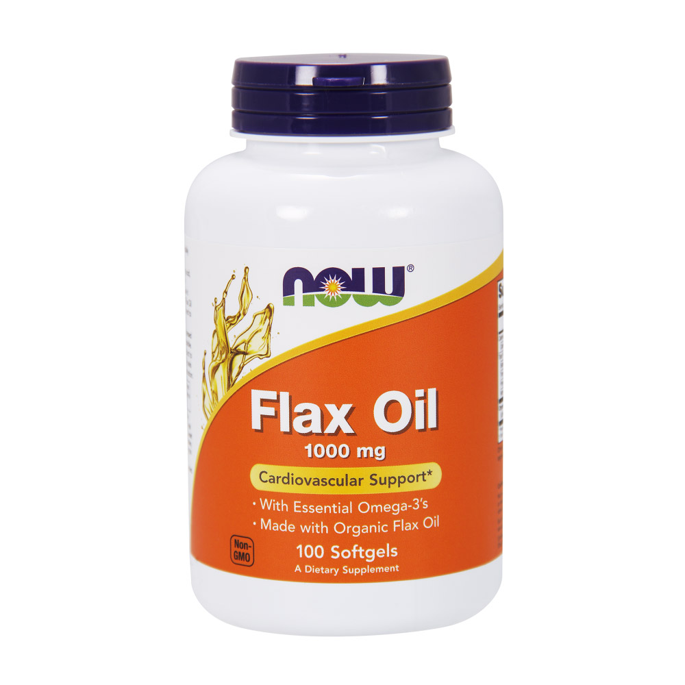 Flax Oil 1000 mg - 100 Softgels