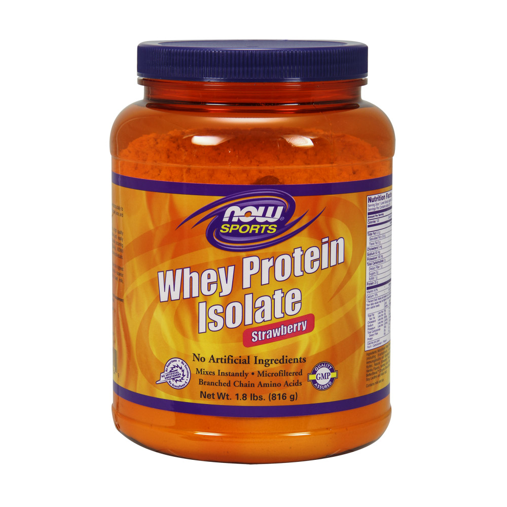 Whey Protein Isolate Strawberry - 5 lbs.