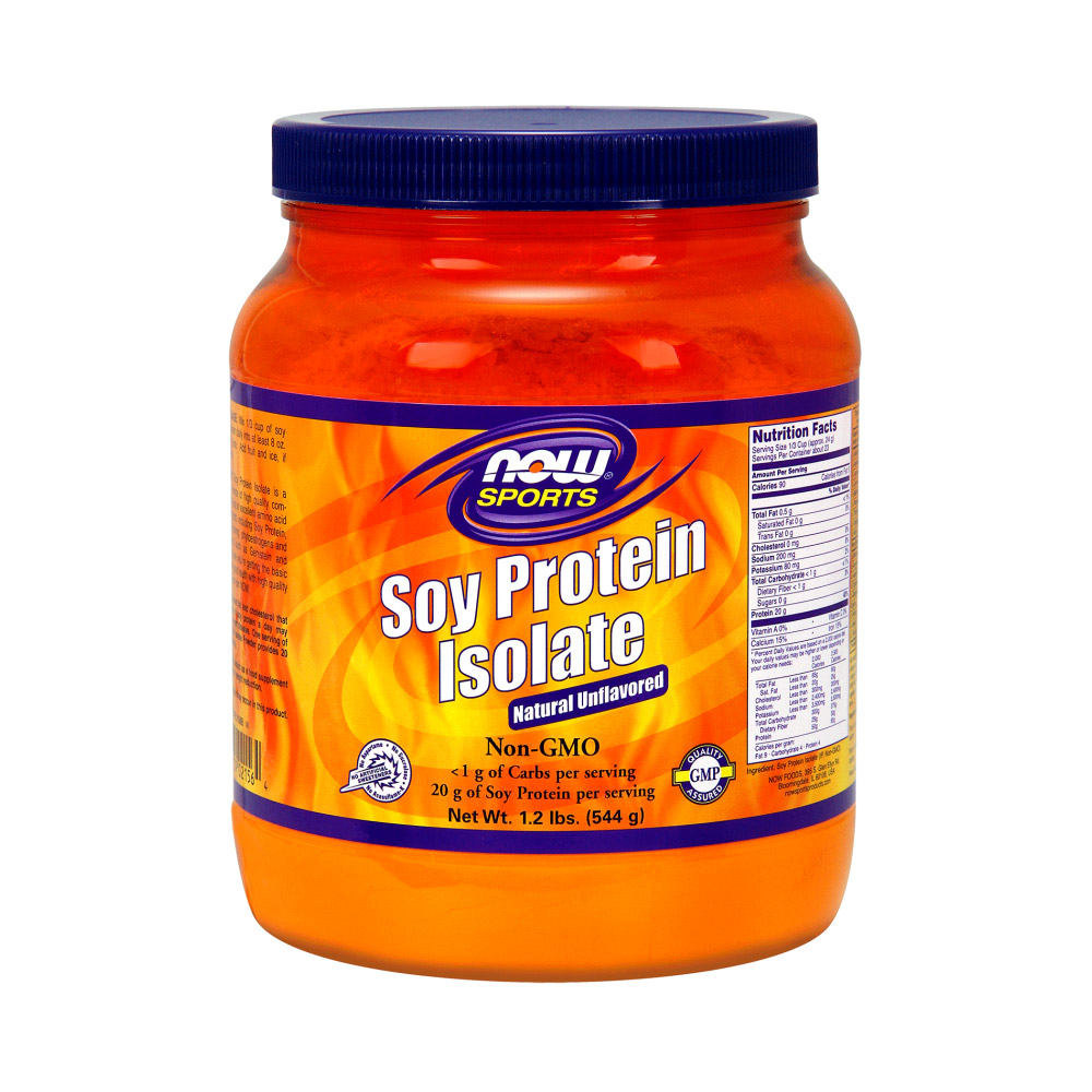 Soy Protein Isolate Non-GMO Unflavored - 1.2 lbs.