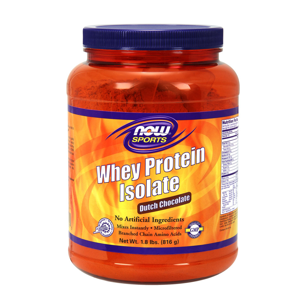 Whey Protein Isolate Dutch Chocolate Powder - 5 lbs.
