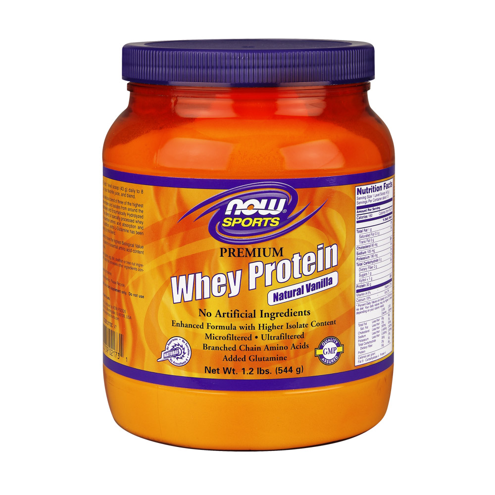 Premium Whey Protein (Vanilla) - 1.2 lb.