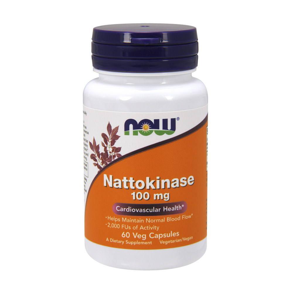 Nattokinase 100 mg - 60 Veg Capsules