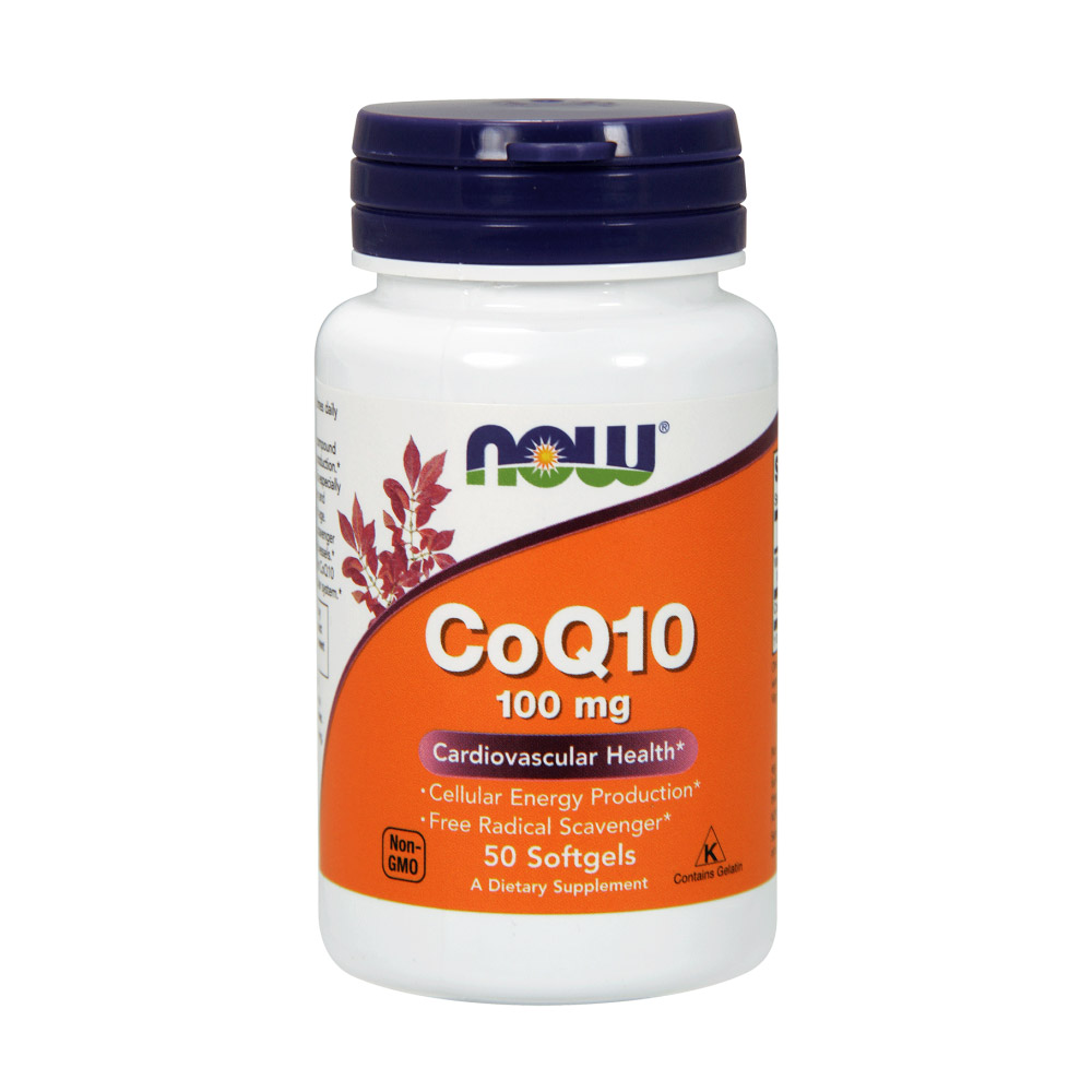CoQ10 100 mg - 50 Softgels