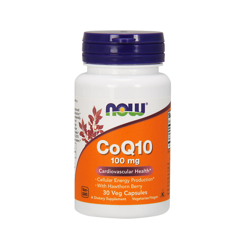 CoQ10 100 mg with Hawthorn Berry Vegetarian - 180 Veg Capsules