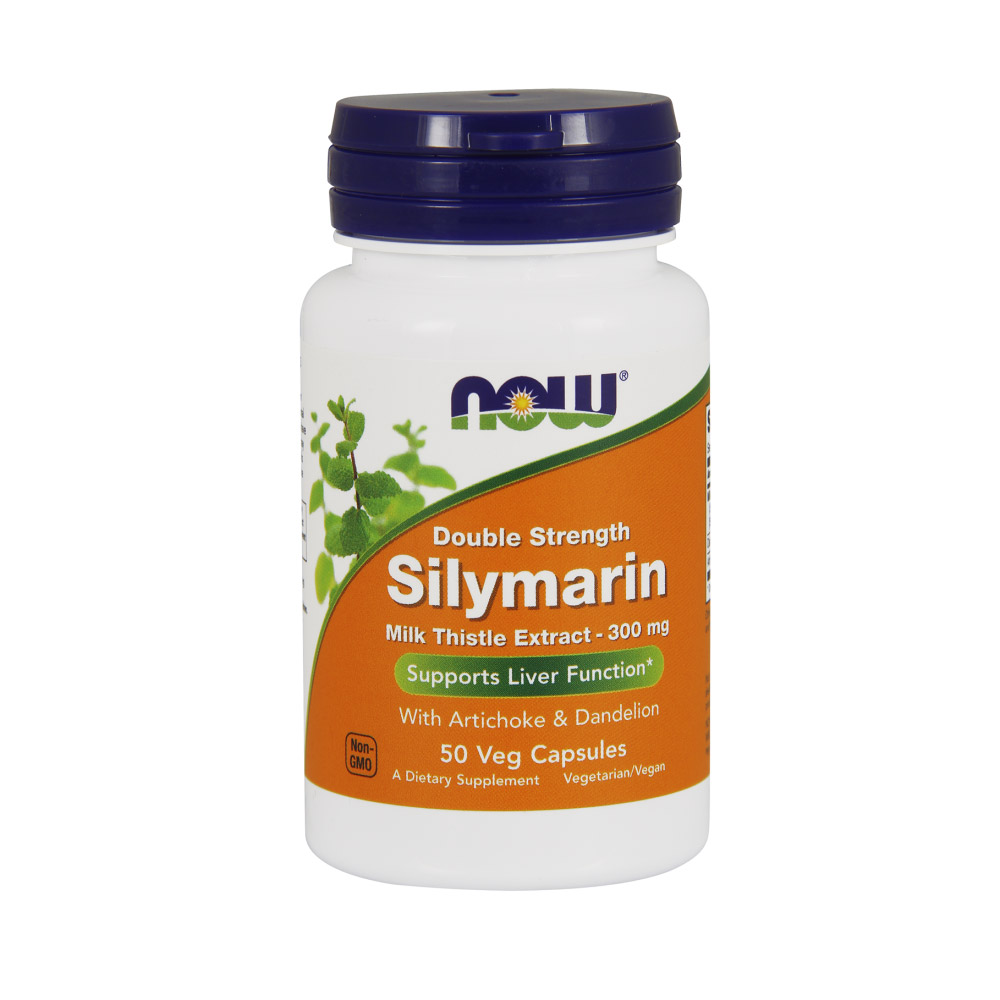 Silymarin, Double Strength 300 mg - 50 Veg Capsules