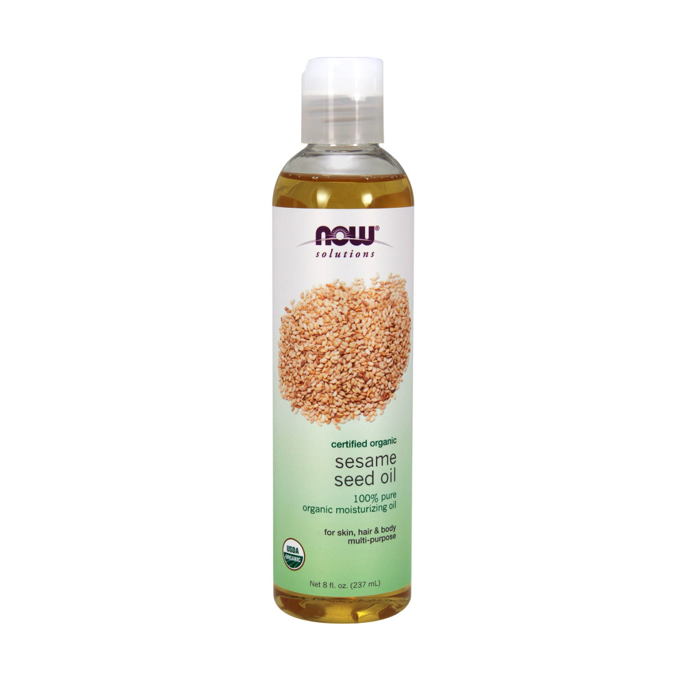 Sesame Seed Oil, Organic - 8 oz.