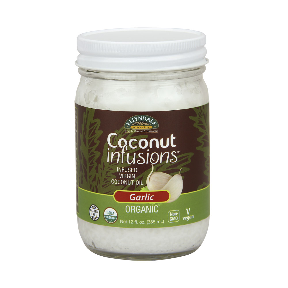 Coconut Infusions™, Organic - Garlic †“ 12 oz.