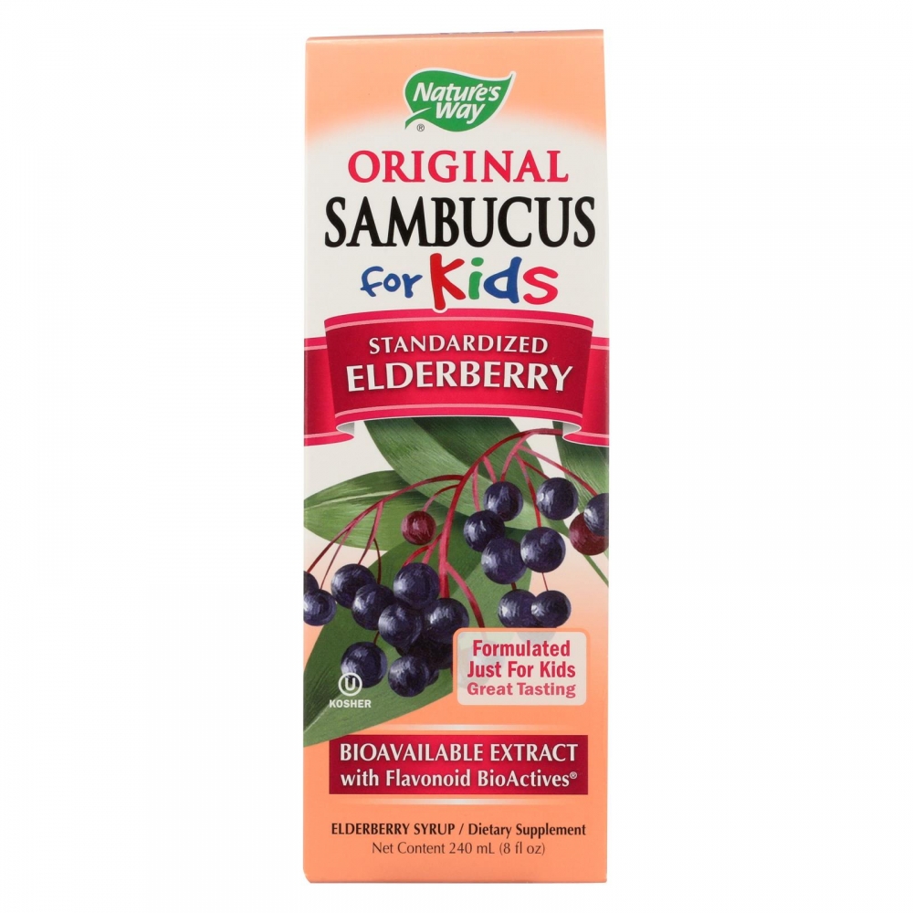 Nature's Way - Original Sambucus for Kids - Standardized Elderberry - 8 fl oz