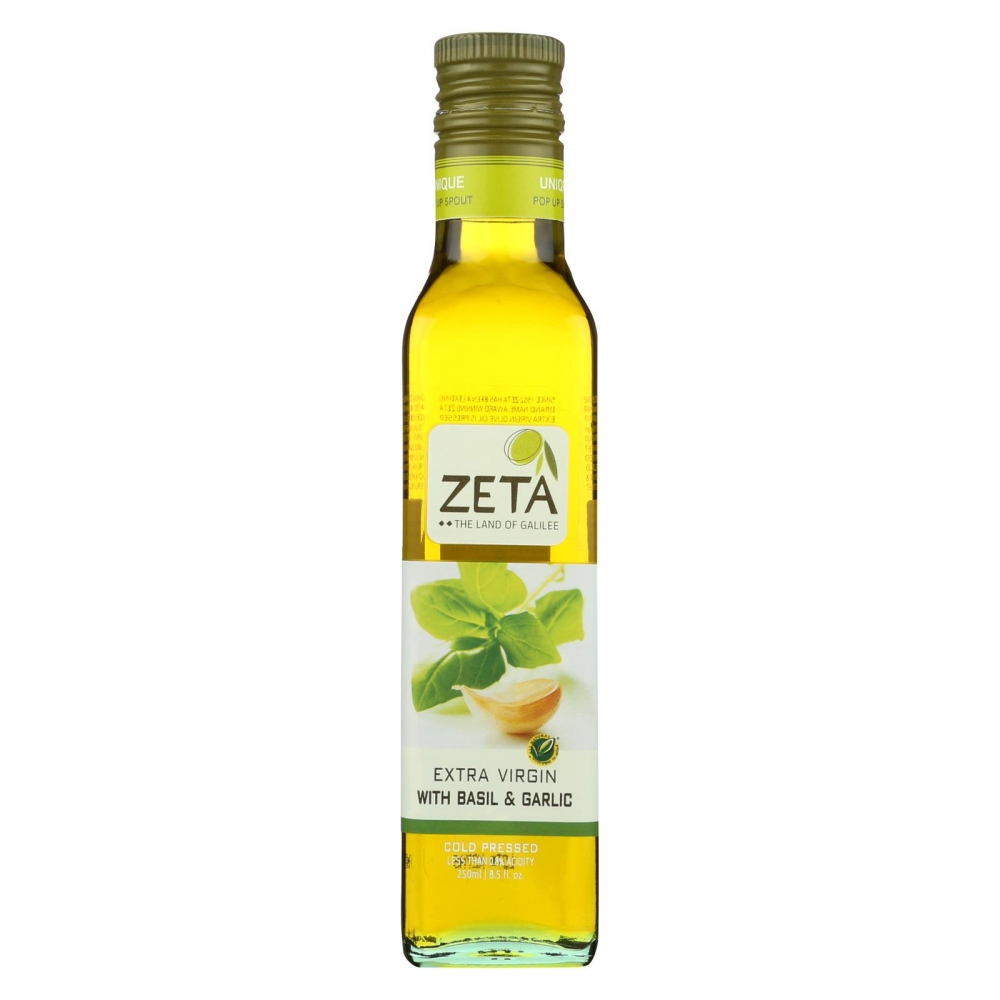 Zeta Oil Oil - Basil Garlic - 6개 묶음상품 - 8.45 fl oz