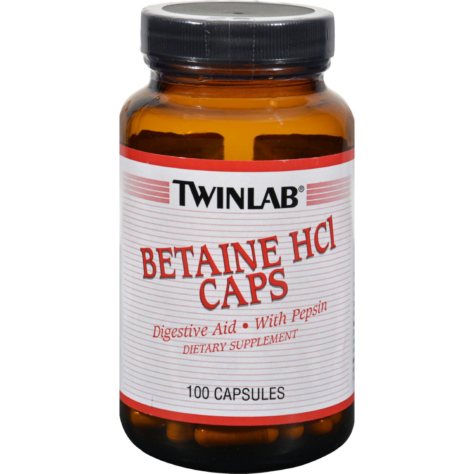 트윈랩 Betaine Hcl Caps - 100 Capsules