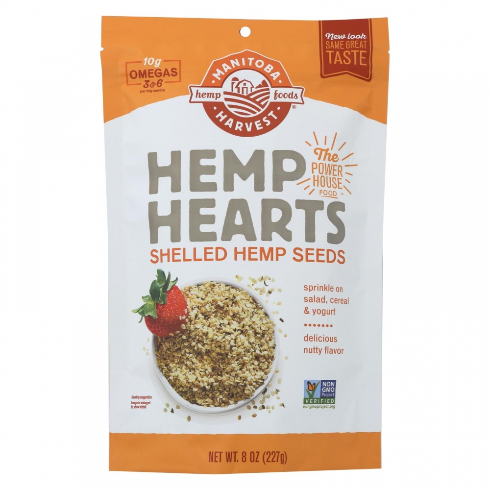 Manitoba Harvest Shelled Hemp Hearts Hemp Seed - 8개 묶음상품 - 8 oz