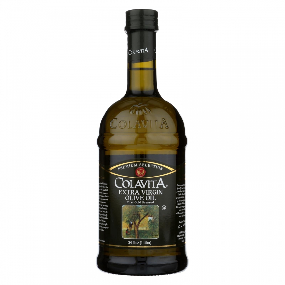 Colavita - Premium Extra Virgin Olive Oil - 6개 묶음상품 - 33.8 Fl oz.