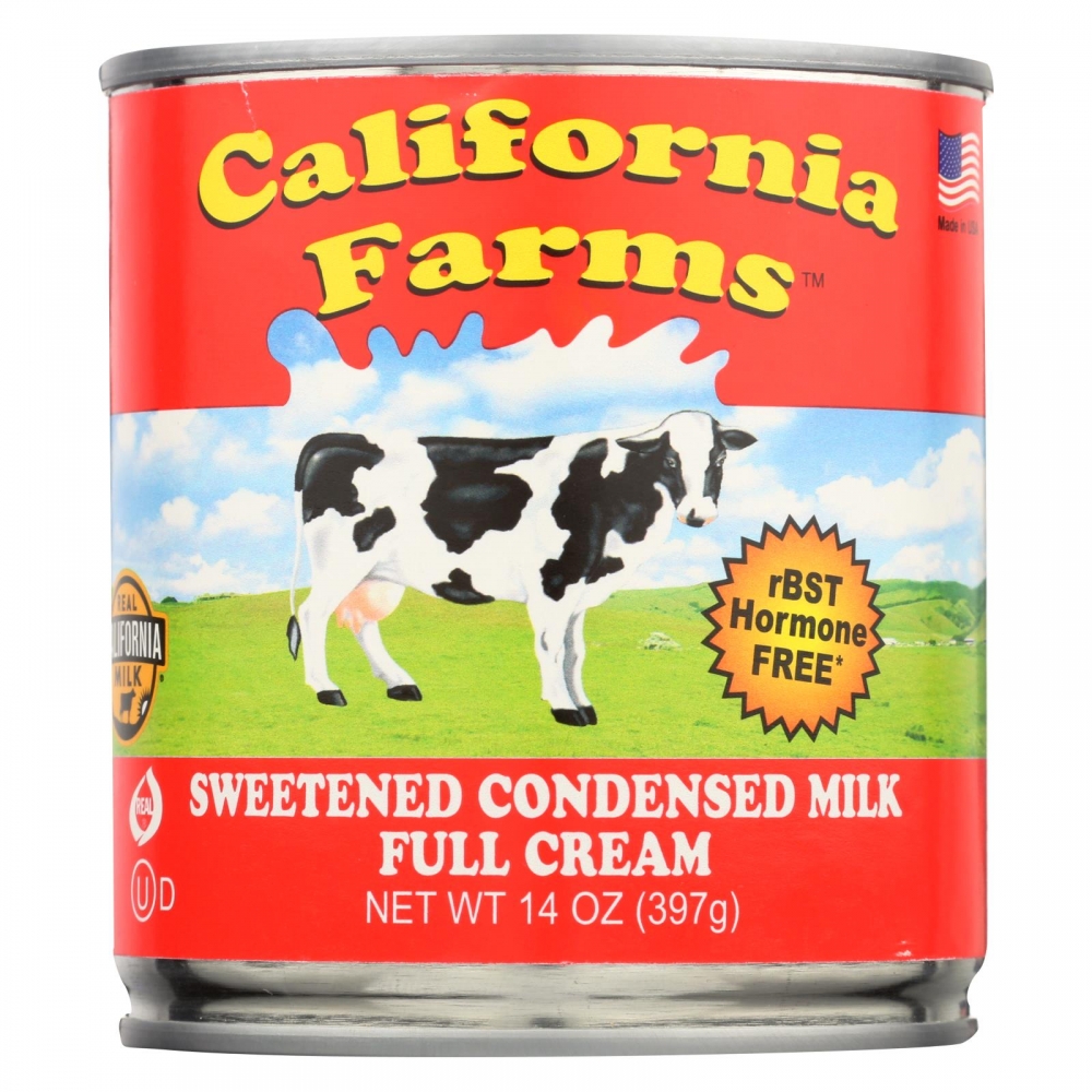 California Farms Sweetened Condensed Milk - 24개 묶음상품 - 14 Fl oz.