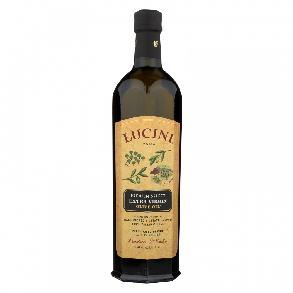 Lucini Italia Premium Select Extra Virgin Olive Oil - 6개 묶음상품 - 25.4 Fl oz.