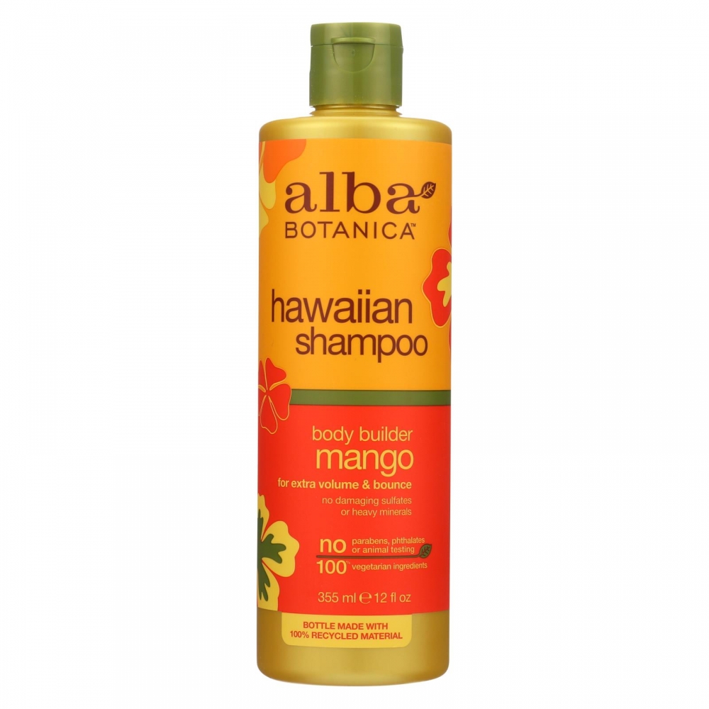 Alba Botanica - Hawaiian Hair Wash - Moisturizing Mango - 12 fl oz
