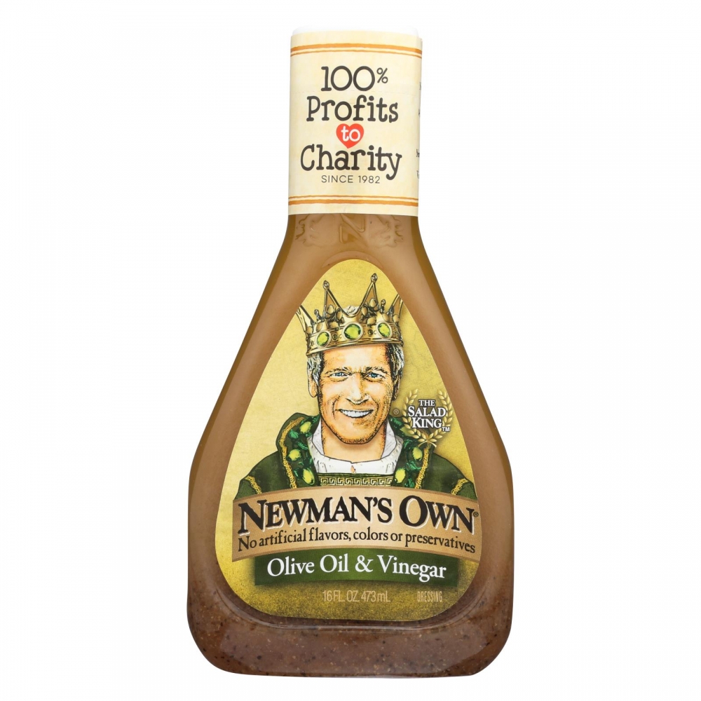 Newman's Own Red Wine Dressing - Vinegar and Olive Oil - 6개 묶음상품 - 16 Fl oz.
