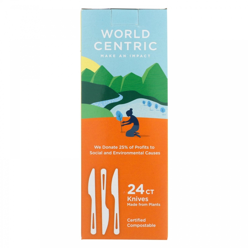 World Centric Individual Knife - 12개 묶음상품 - 24 Count