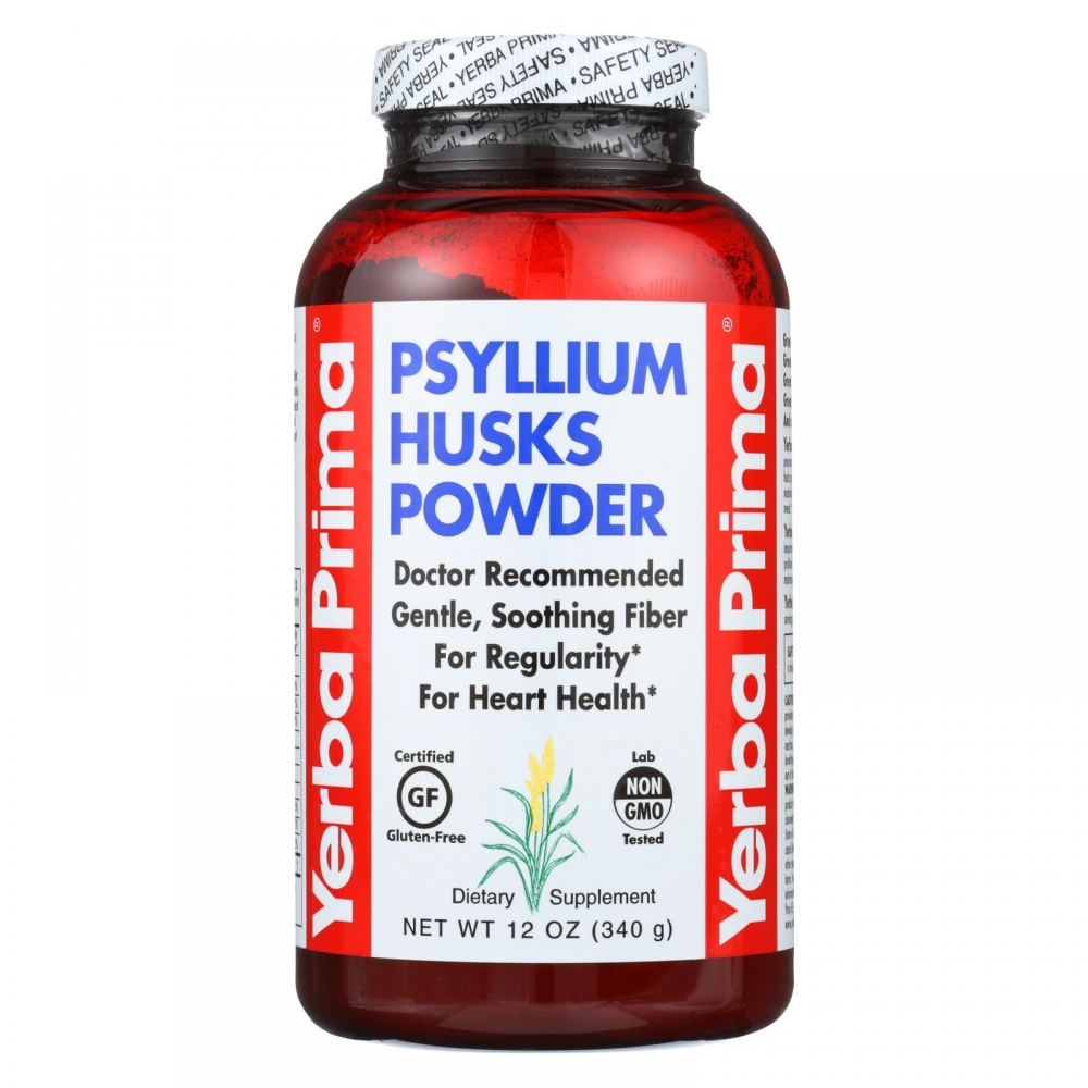 Yerba Prima Psyllium Husks Powder - 12 oz