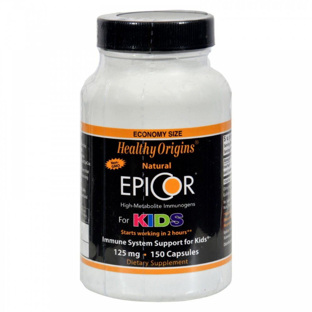 Healthy Origins Epicor For Kids - 125 Mg - 150 Capsules