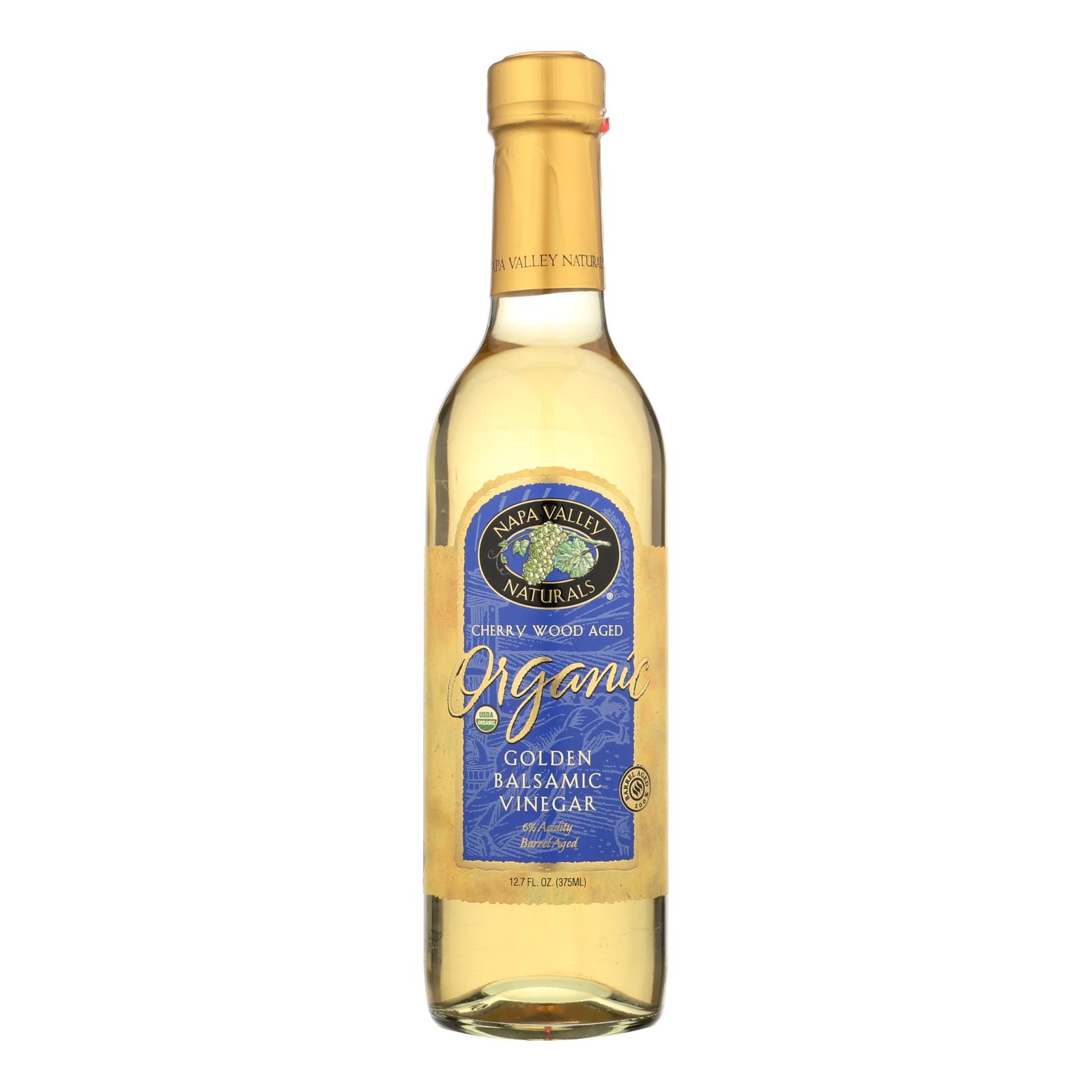 Napa Valley Naturals Organic Golden Balsamic Vinegar - 12개 묶음상품 - 12.7 OZ