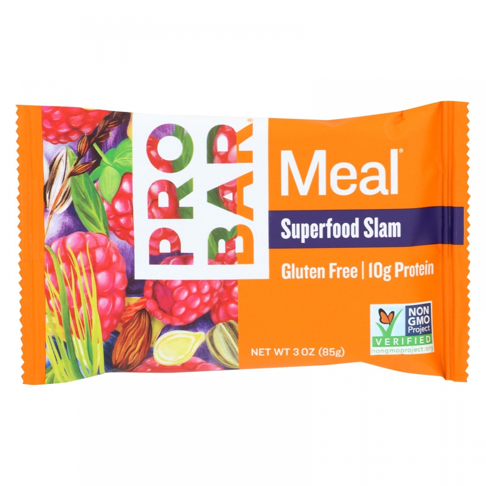 Probar Organic Superfood Slam Bar - 12개 묶음상품 - 3 oz