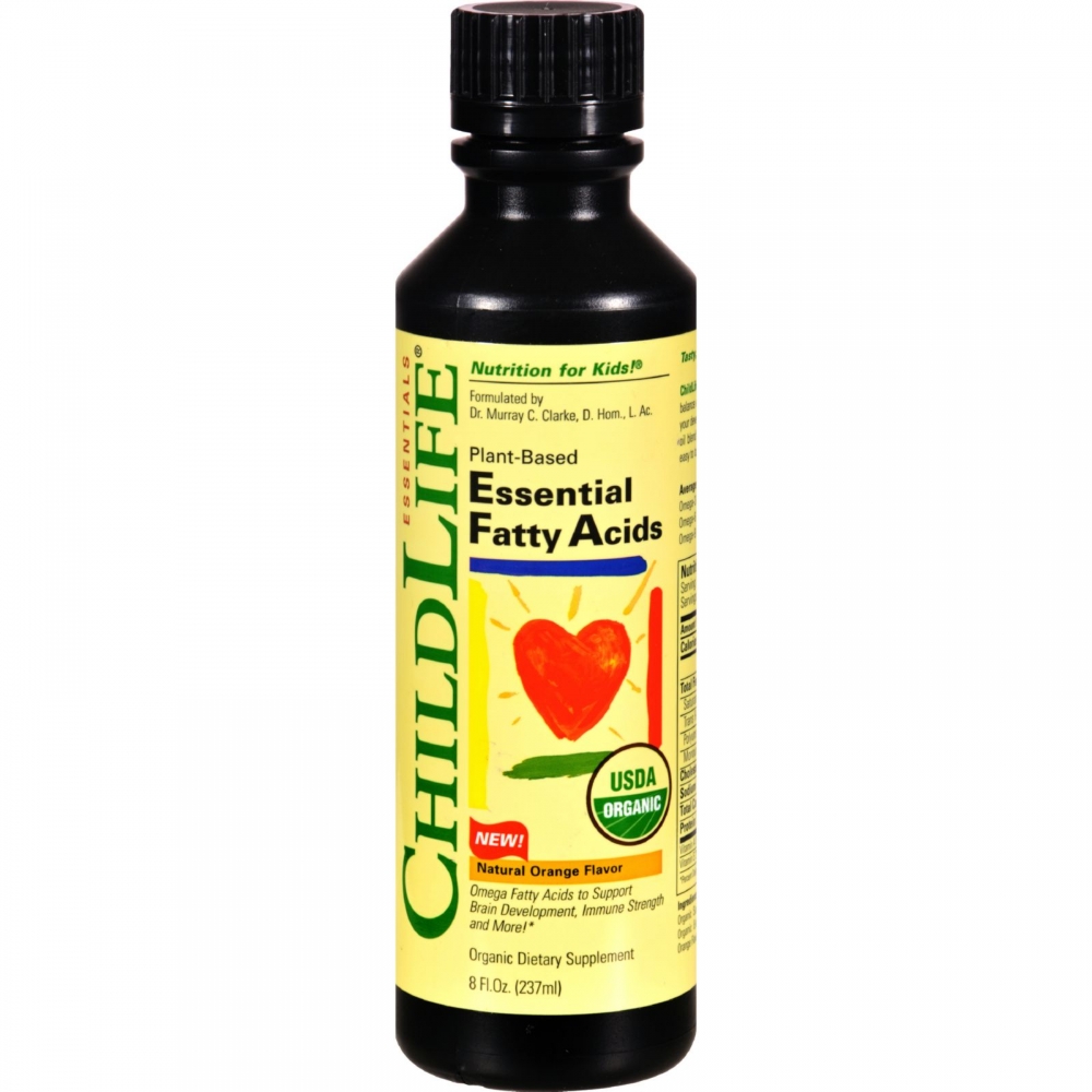 Childlife Plant-Based Essential Fatty Acids Dietary Supplement - 1 Each - 8 FZ