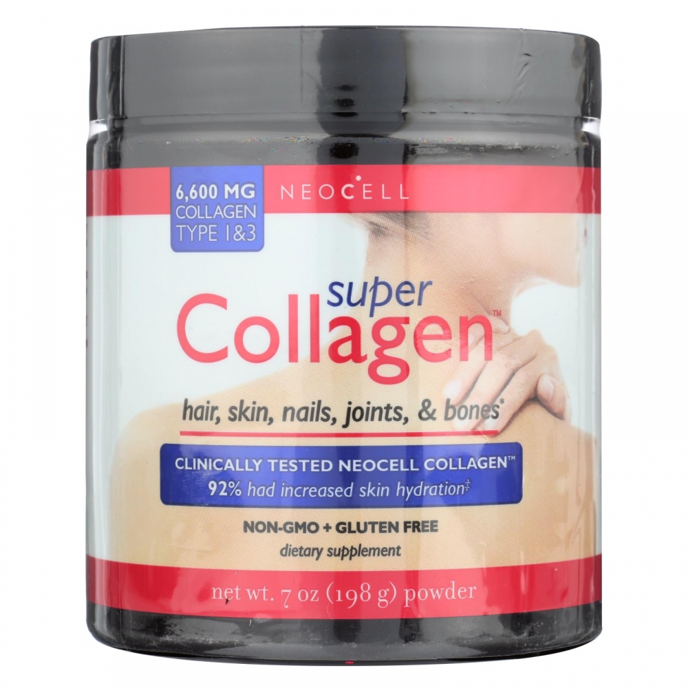 NeoCell Super Collagen Type 1 and 3 Powder - 6600 mg - 7 oz