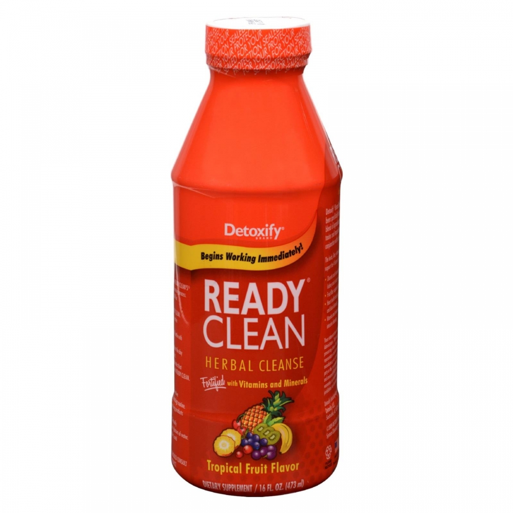 Detoxify - Ready Clean Herbal Natural Tropical - 16 fl oz