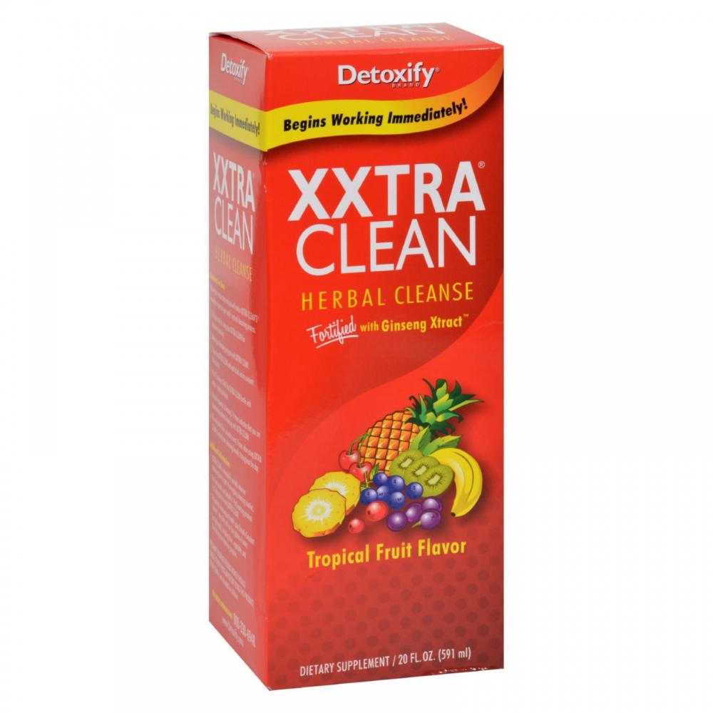 Detoxify - Xxtra Clean Herbal Natural Tropical - 4 fl oz