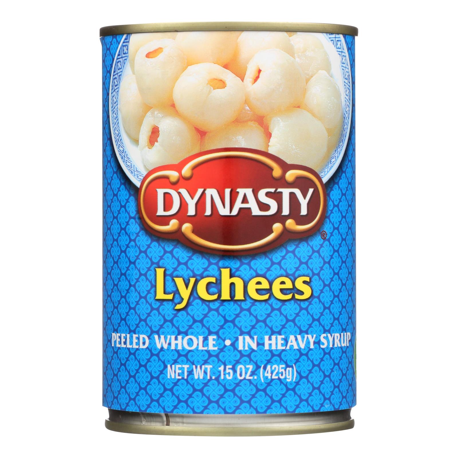 Dynasty Lychee In Syrup - 12개 묶음상품 - 15 OZ