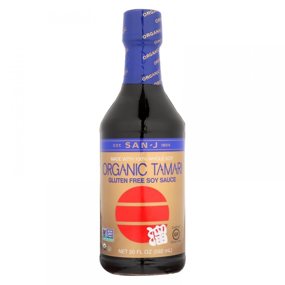 San - J Tamari Soy Sauce - Organic - 6개 묶음상품 - 20 Fl oz.