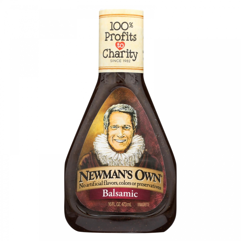 Newman's Own Balsamic Salad Dressing - Vinegar - 6개 묶음상품 - 16 Fl oz.