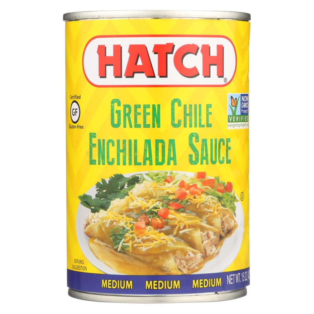 Hatch Chili Hatch Green Chile Enchilada Sauce - Enchilada Sauce - 12개 묶음상품 - 15 Fl oz.