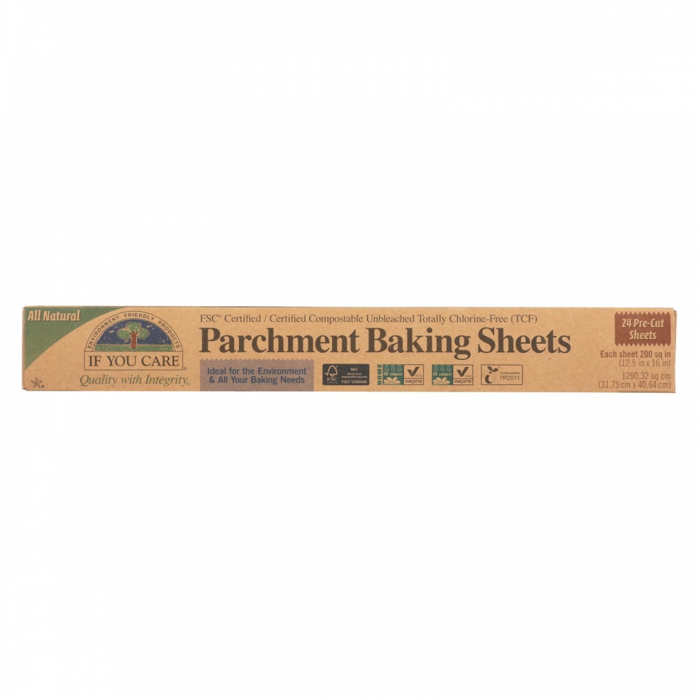 If You Care Parchment Baking Sheet - Paper - 12개 묶음상품 - 24 Count