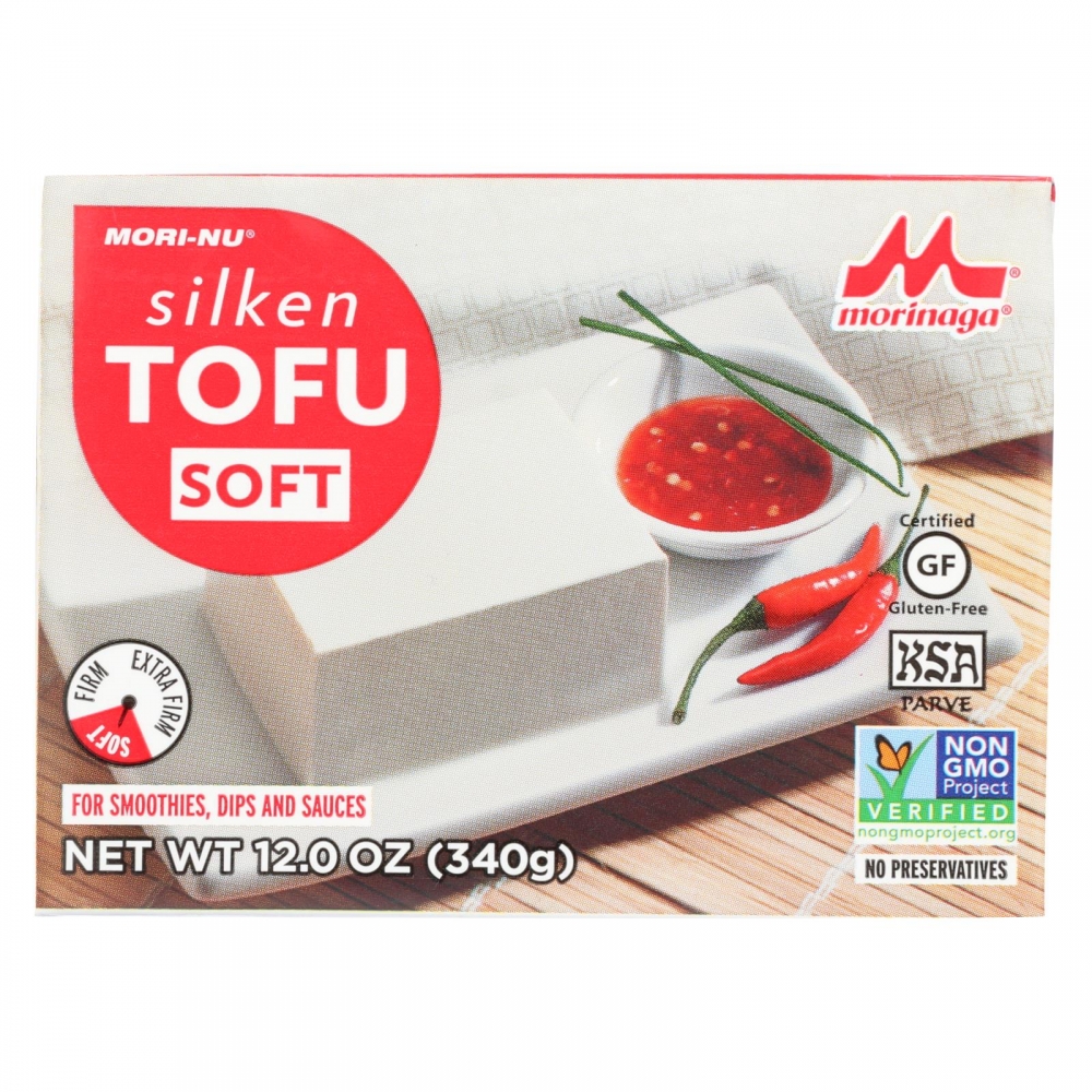 Mori-Nu Soft Silken Tofu - Tetra - 12개 묶음상품 - 12 oz.