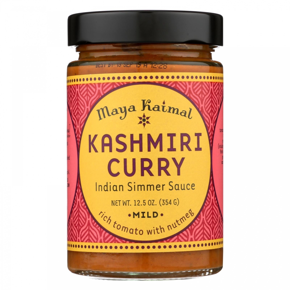 Maya Kaimal Indian Simmer Sauce Kashmiri Curry - 6개 묶음상품 - 12.5 oz.